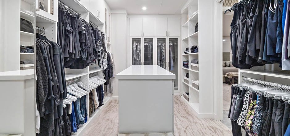 Custom closet design by SpaceManager