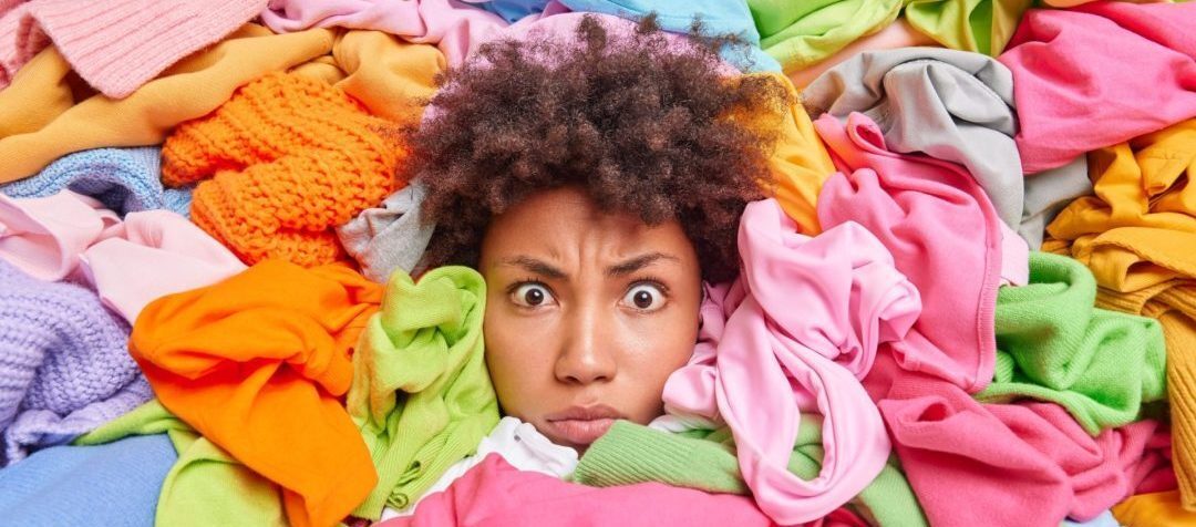 Chaotic closet causing stress